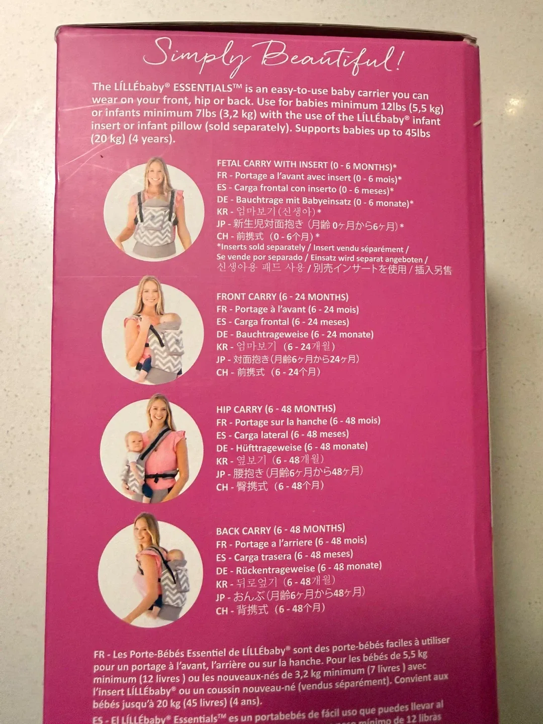 Baby Carrier New 6 in 1 image indicator(3)