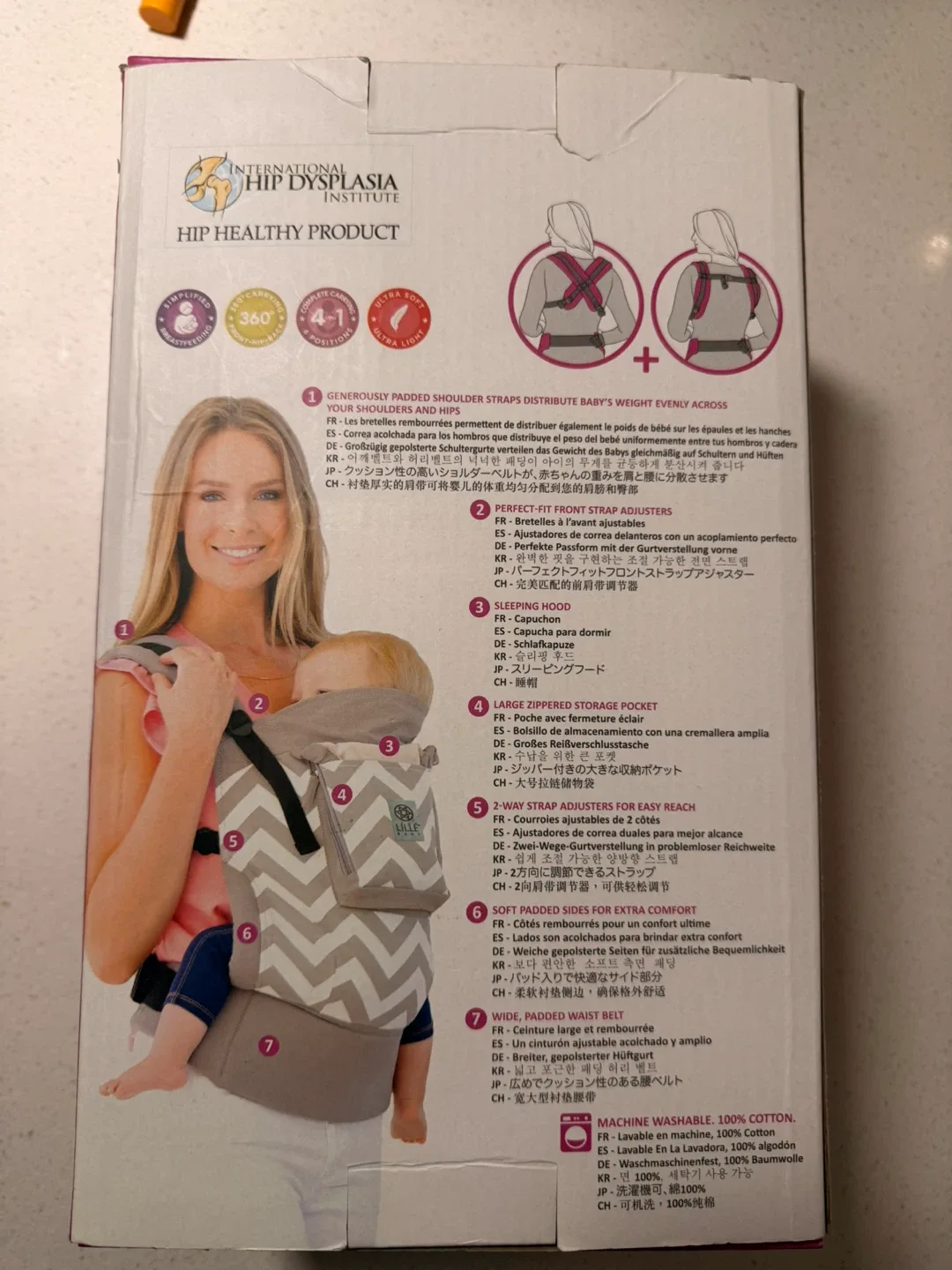 Baby Carrier New 6 in 1 image indicator(2)