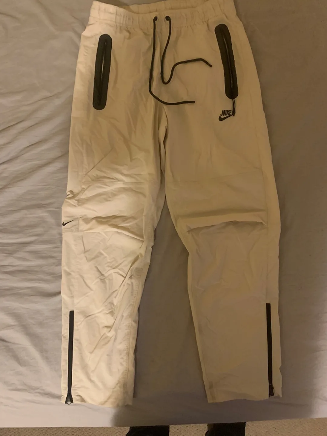 Nike Tech Woven Pants - Light Orewood Brown - Size M