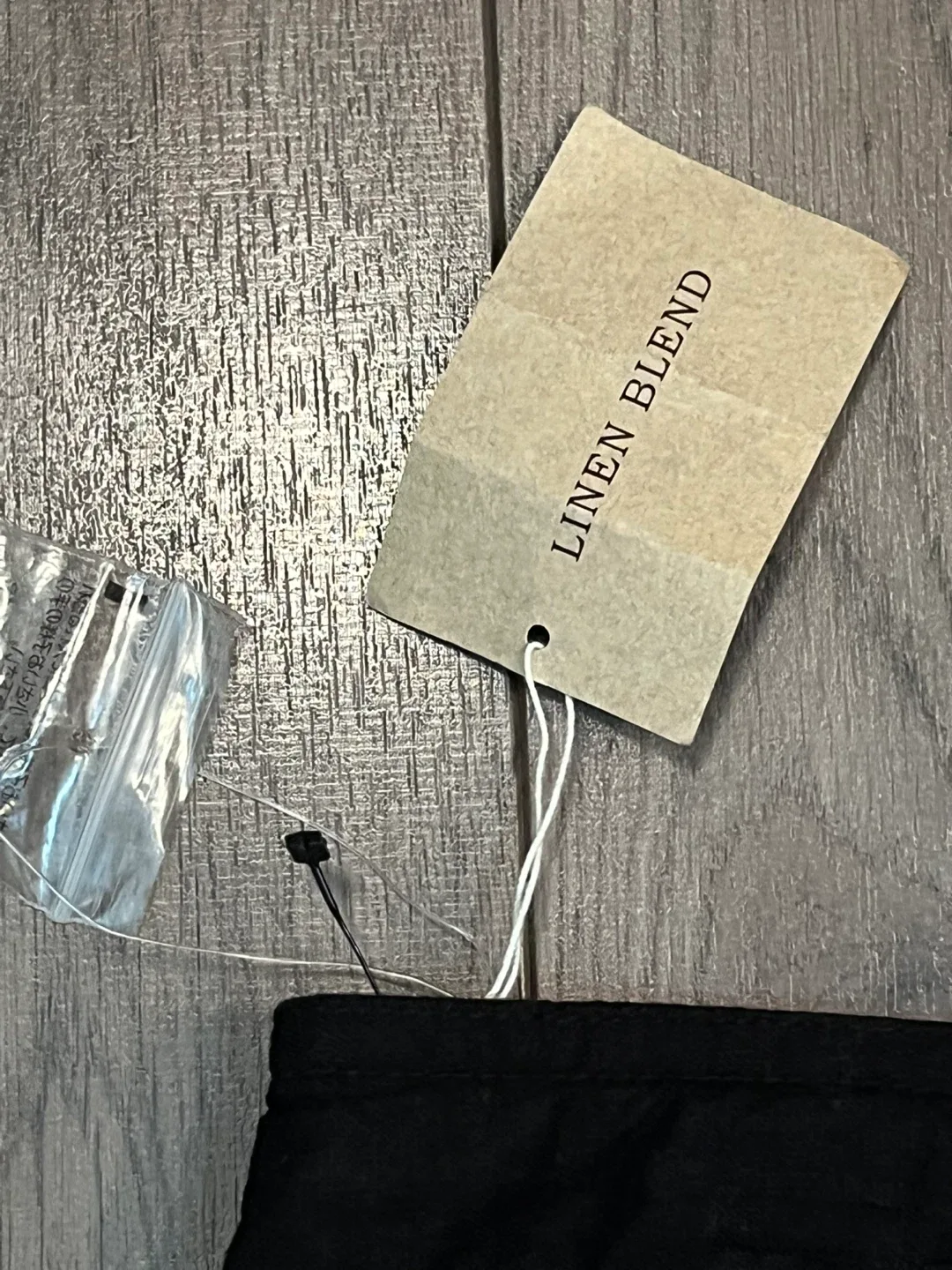 Uniqlo Women Linen Cotton Easy Trousers - Black, Size M image indicator(5)