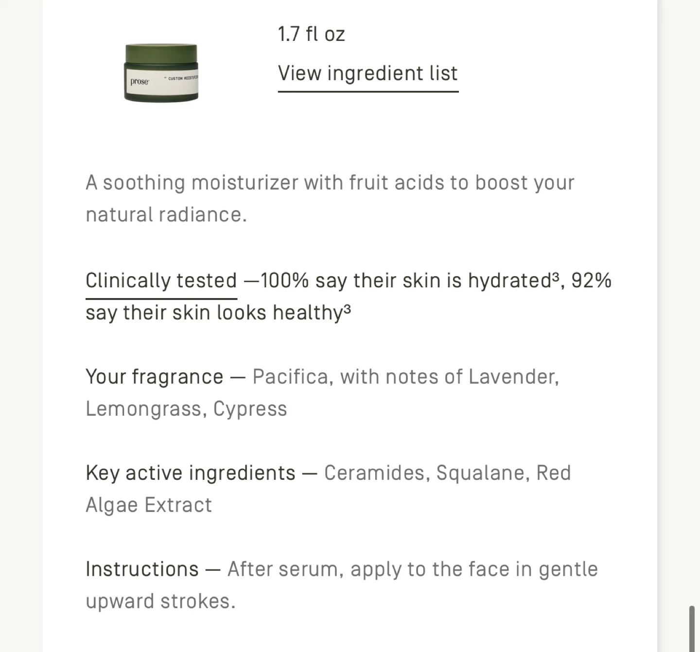 Prose Custom Skincare Starter Set (Travel Size) - photo 3