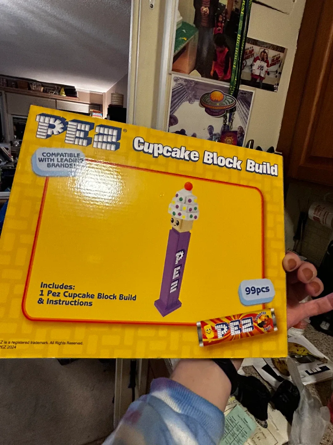 PEZ Cupcake Block Build (99pcs) Ages 8+