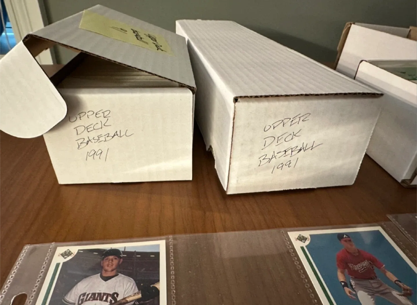 1989-1991 Upper Deck Baseball Cards - Bulk Lot image indicator(4)