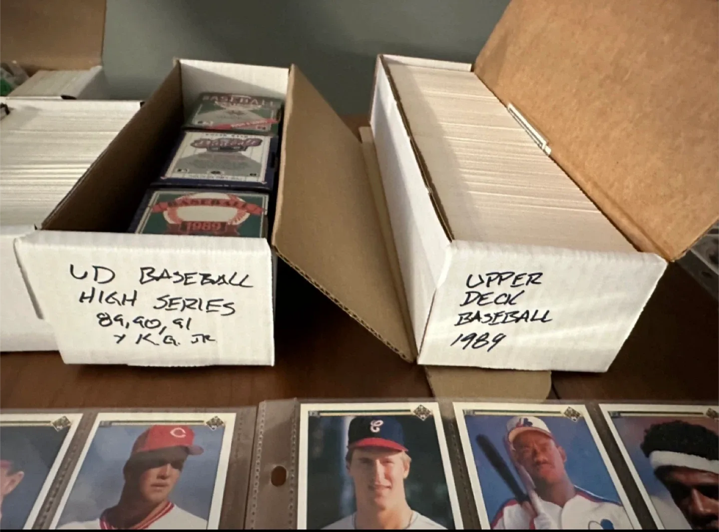 1989-1991 Upper Deck Baseball Cards - Bulk Lot image indicator(5)