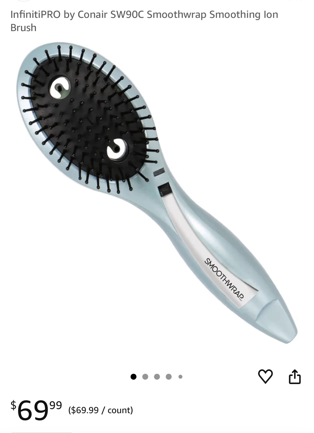 New InfinitiPRO by Conair Smoothwrap Smoothing Ion Brush - photo 2
