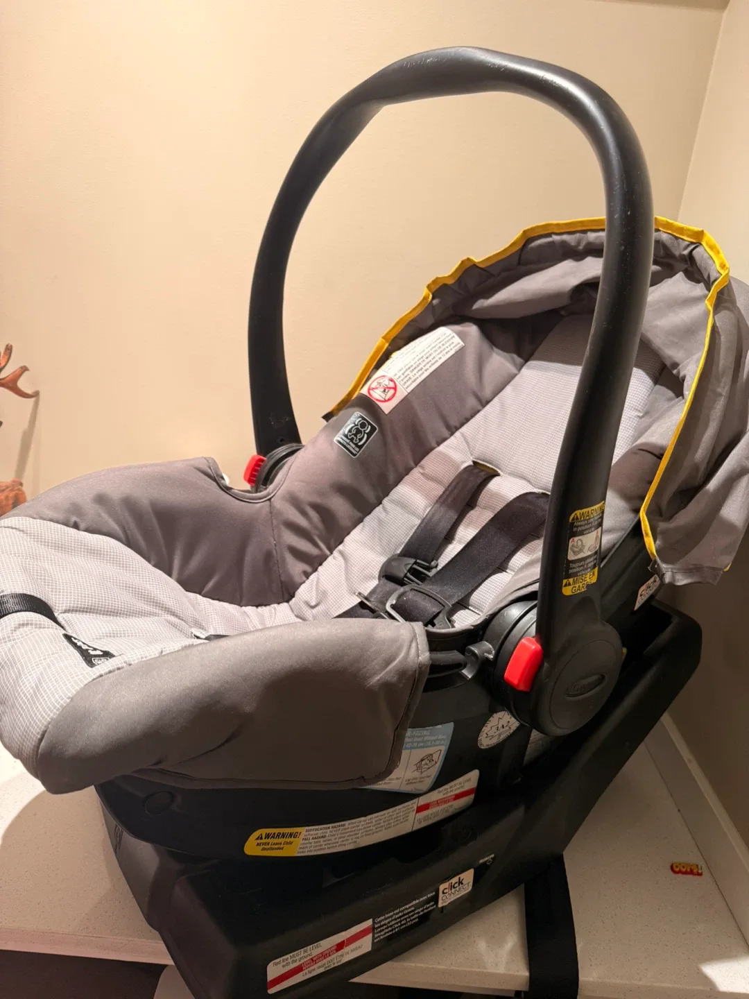 Baby Car Seat with base image indicator(2)
