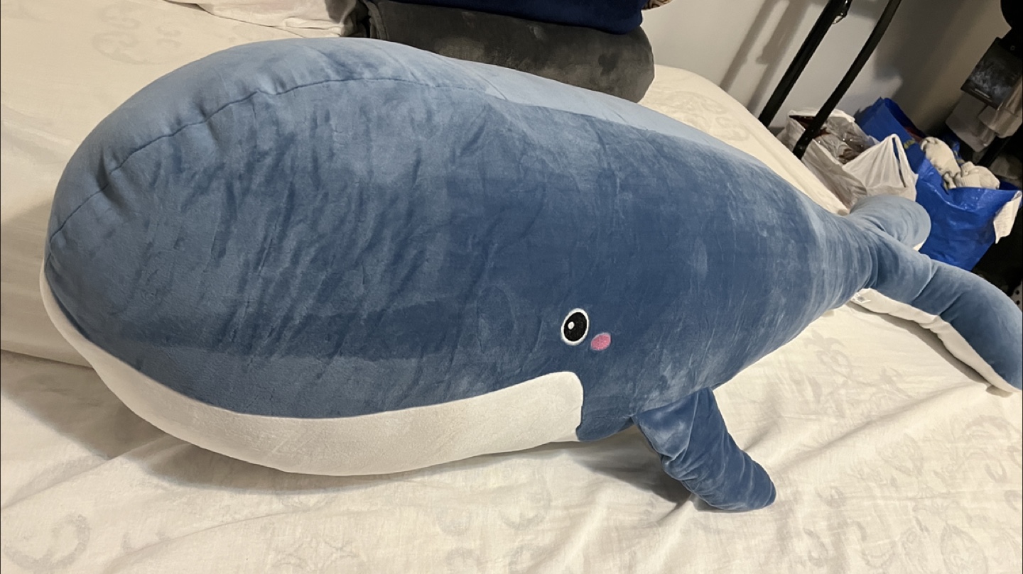 Giant Blue Whale Plushie