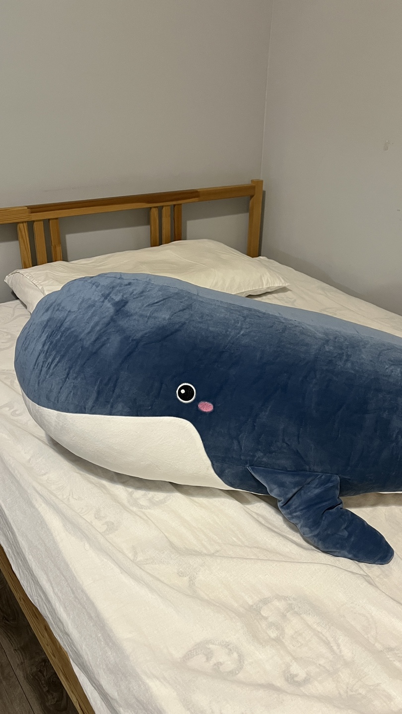 Giant Blue Whale Plushie - photo 2