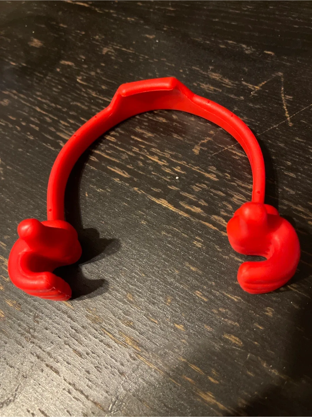 Red Plastic Clip