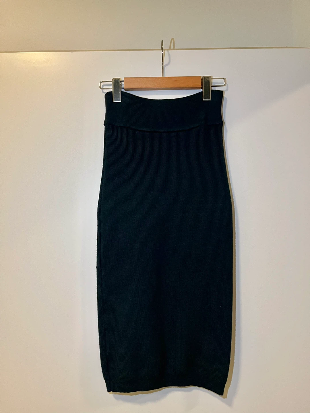 FOREVER 21 size L dark green knee-length skirt - photo 3