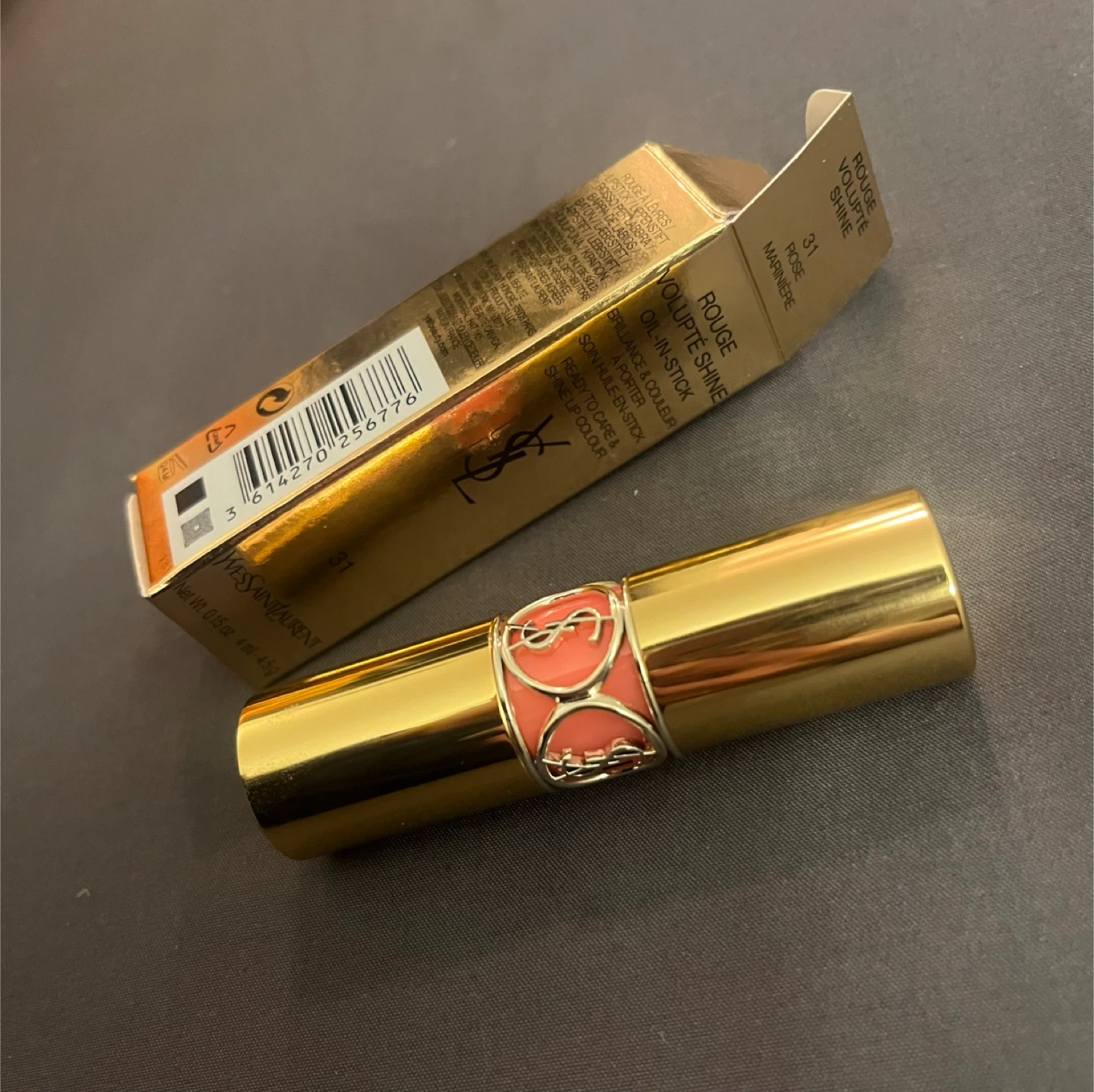 YSL Rouge Volupté Shine Oil-in-Stick - Rose Marinière - photo 3