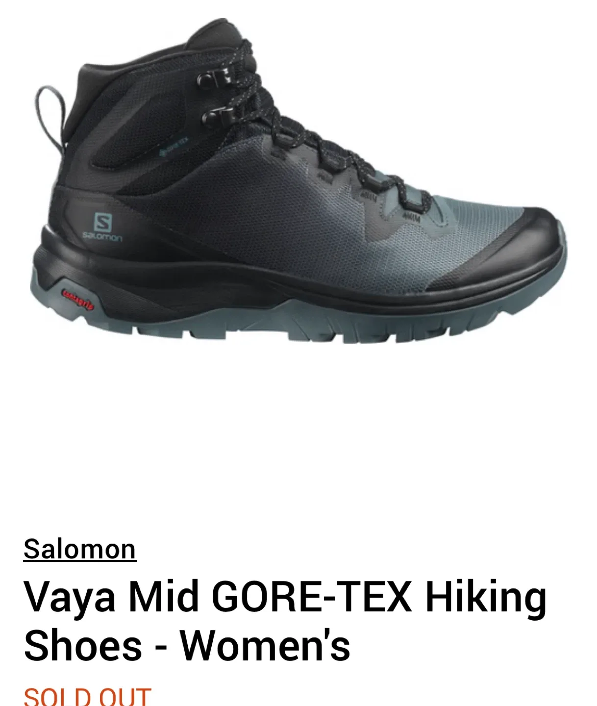 Salomon Mid GORE-TEX Hiking Boots - size 8.5 Women's US