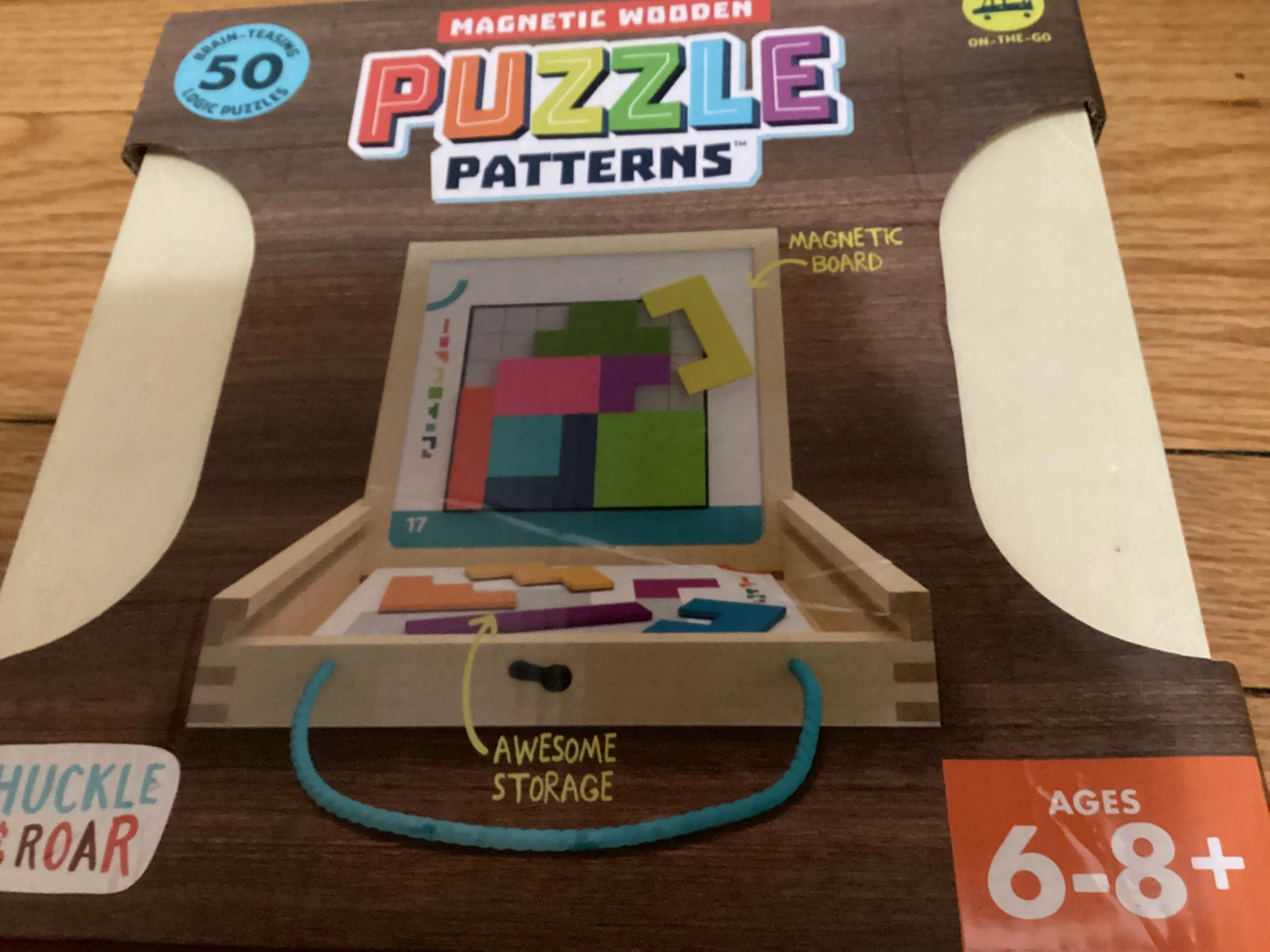Chuckle & Roar Magnetic Wooden Puzzle Patterns - photo 2