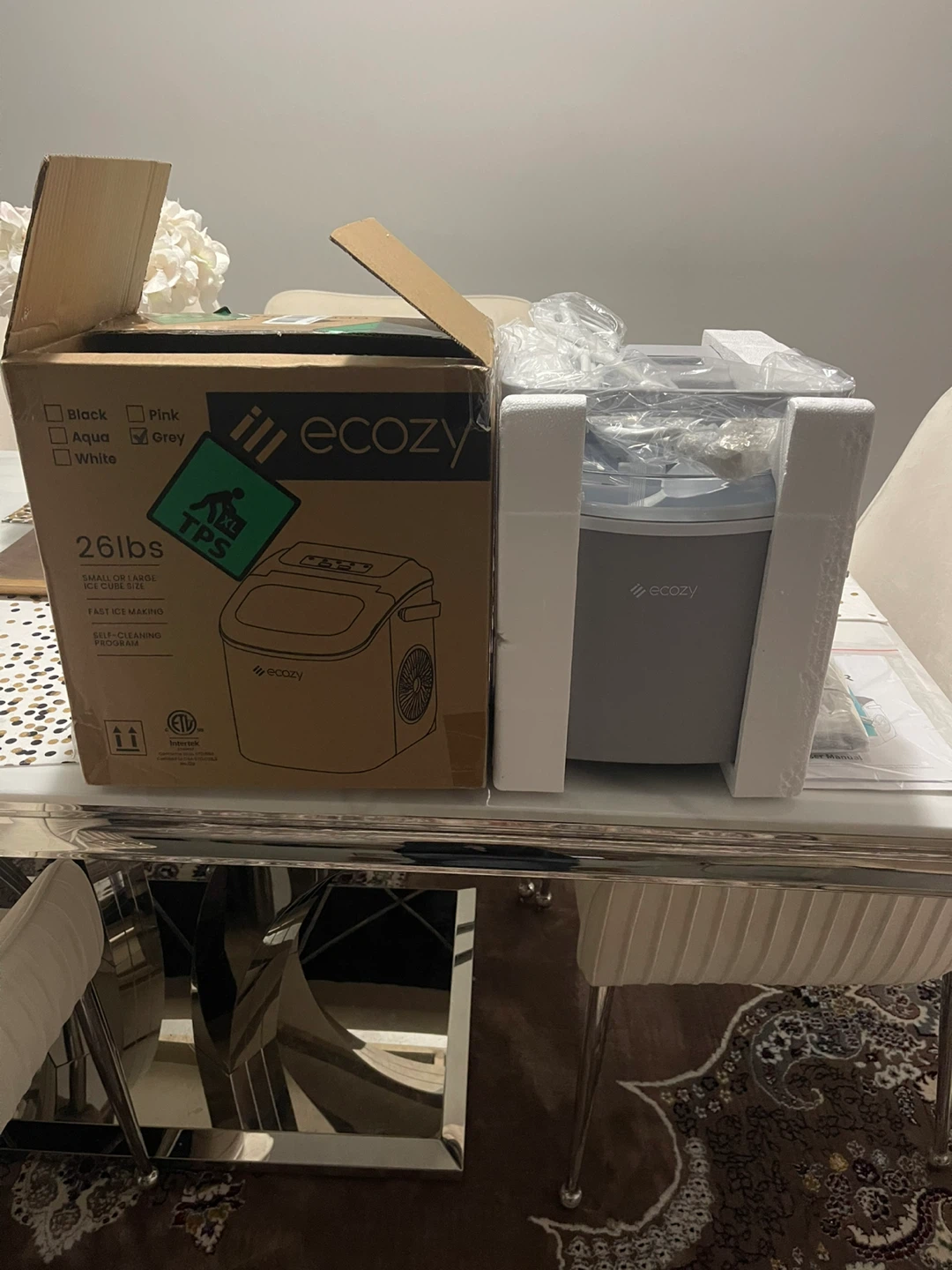 Ecozy Ice Maker - brand new - photo 3