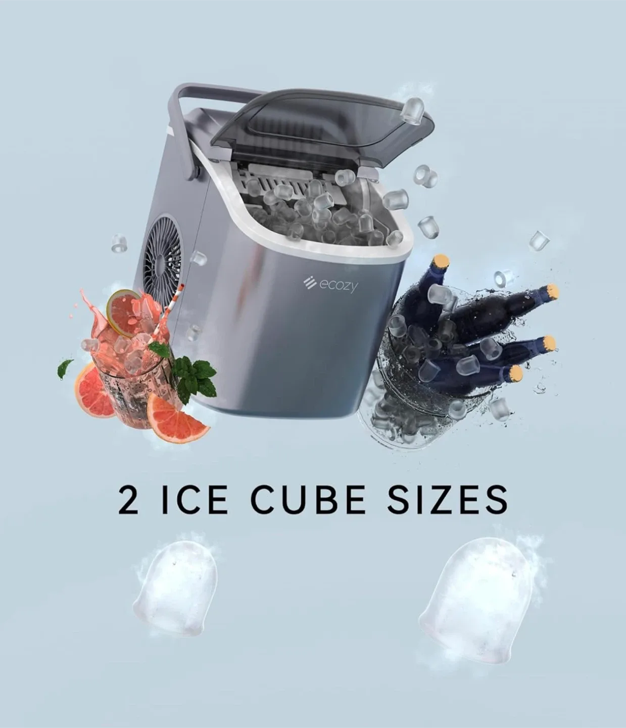 Ecozy Ice Maker - brand new