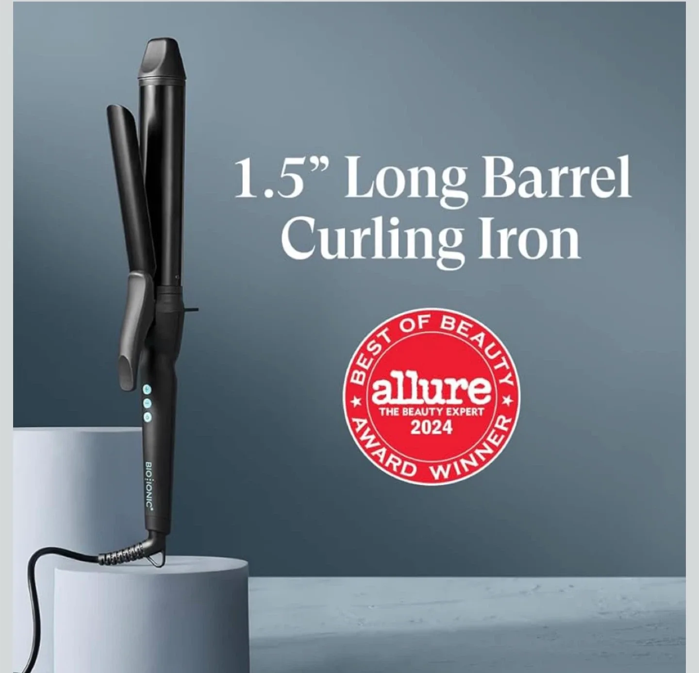 BIO IONIC 1.5" Pro Curling Iron - Long Barrel Styler