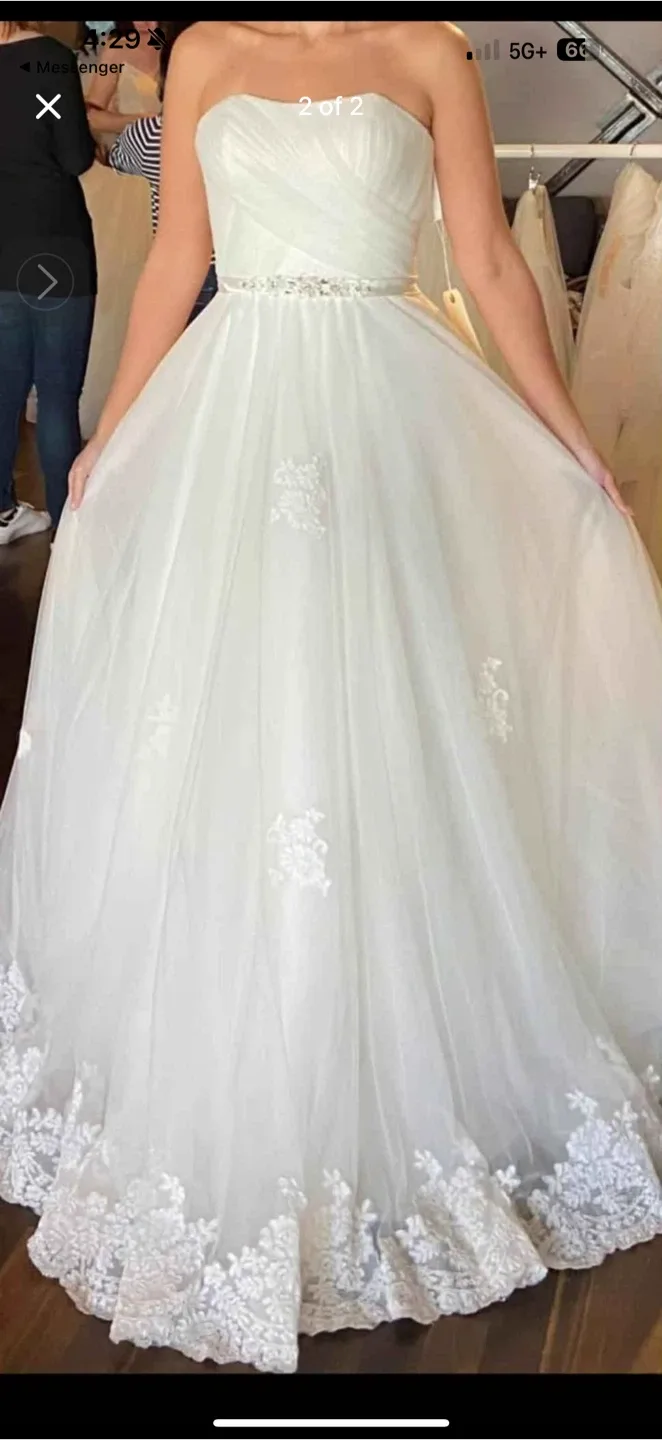 Wedding Dress - Ivory color image indicator(2)