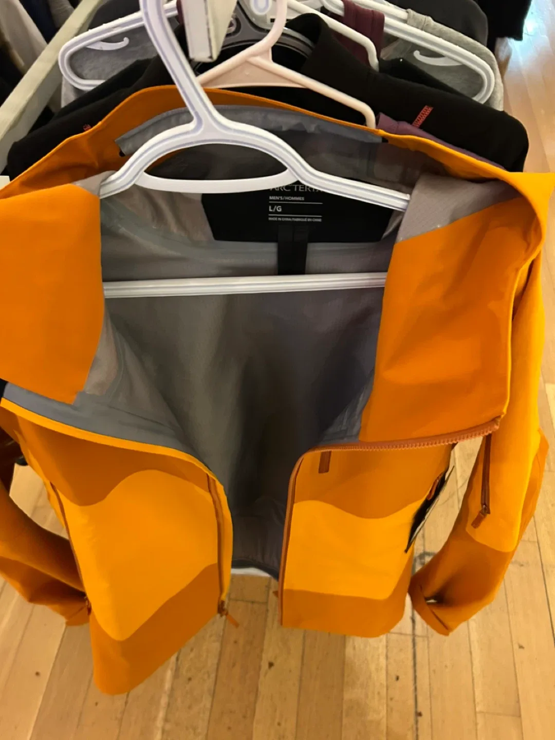 Arc'teryx Sabre SV Jacket - Blaze Copper Sky - L image indicator(9)