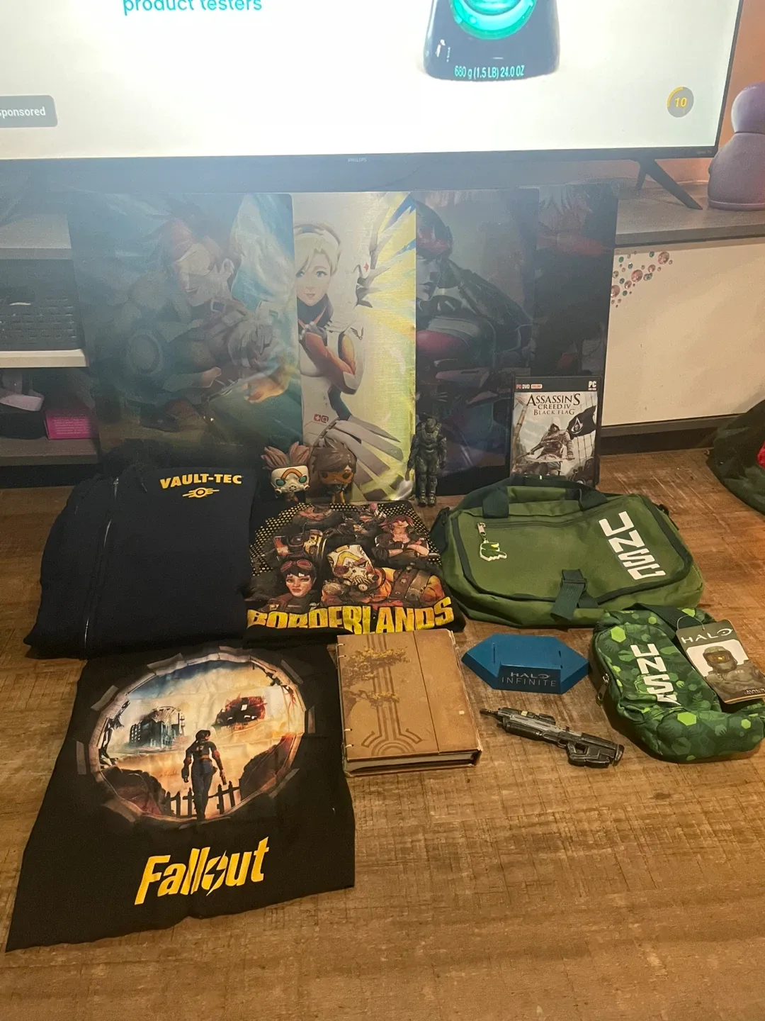 Fallout, HALO & Overwatch lot