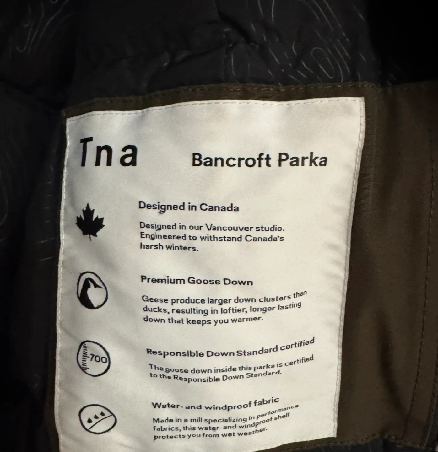 TNA Bancroft Parka - Size XL image indicator(3)