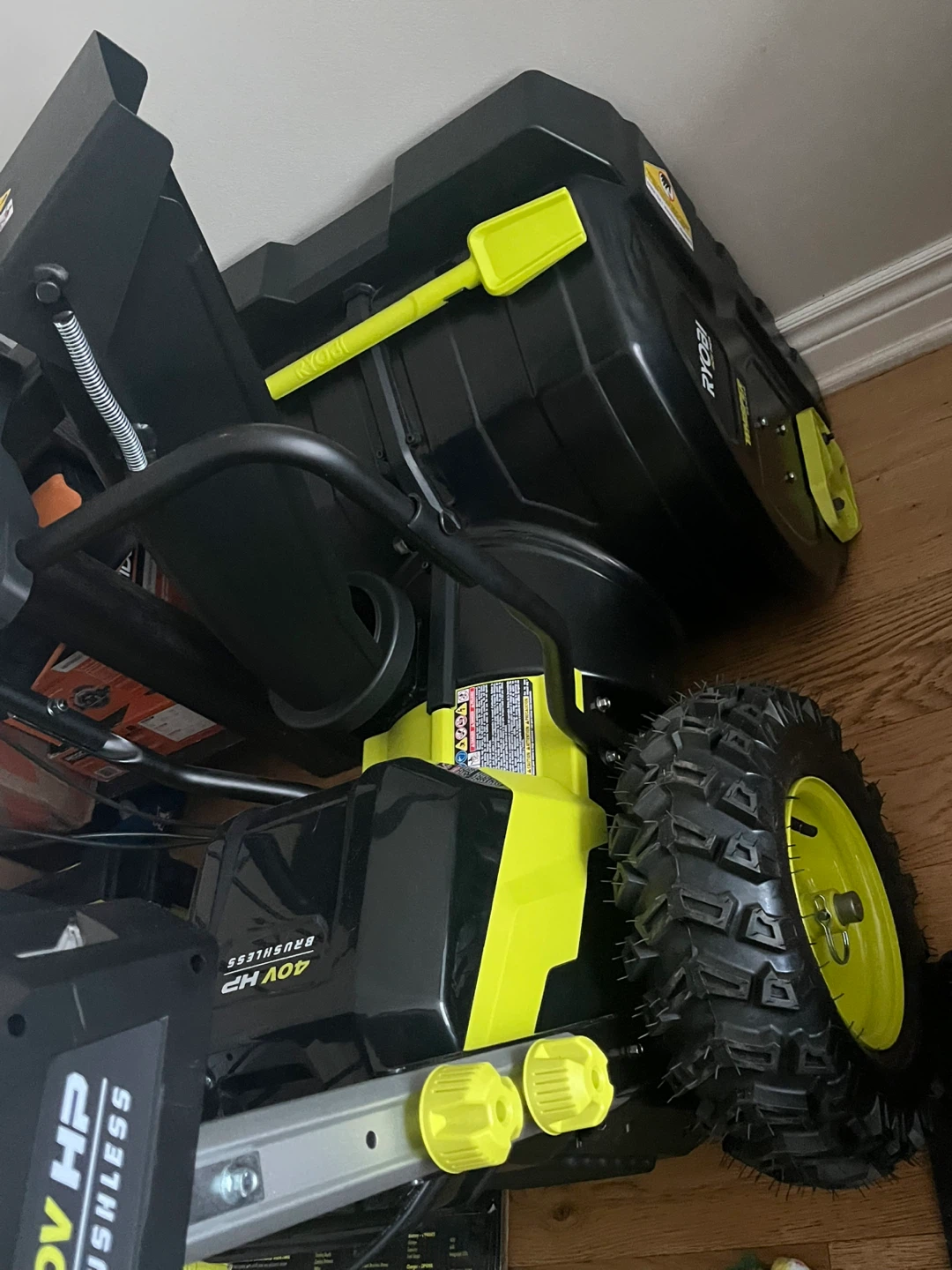 Ryobi 40V HP 24" Two-Stage Snow Blower Kit - NEW - photo 2