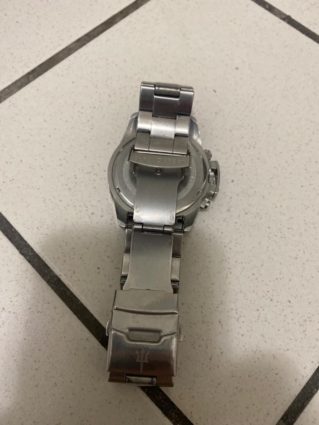 Chronosport Silver Chronograph Watch image indicator(2)