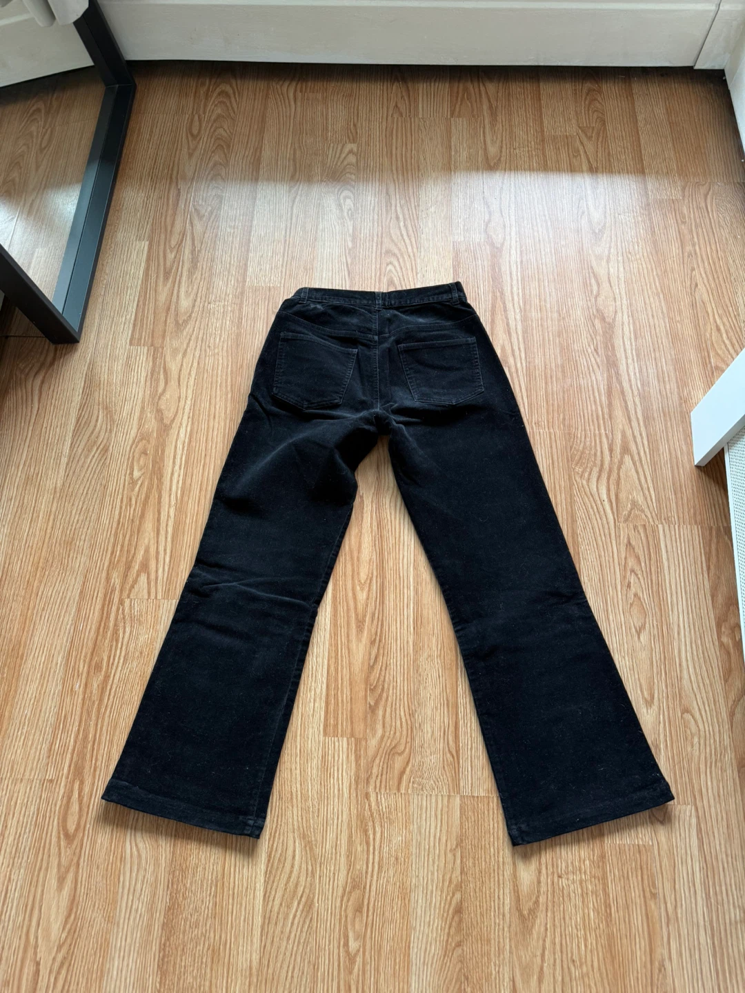 Custom Vintage Velvet Black Pants - photo 4