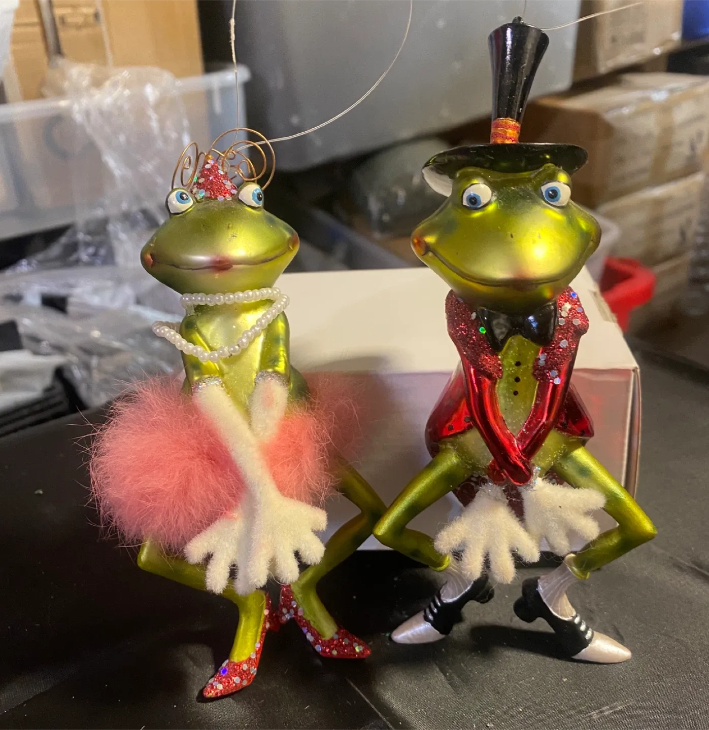 Christmas Ornaments - Snowman, Frog, Reindeer image indicator(4)