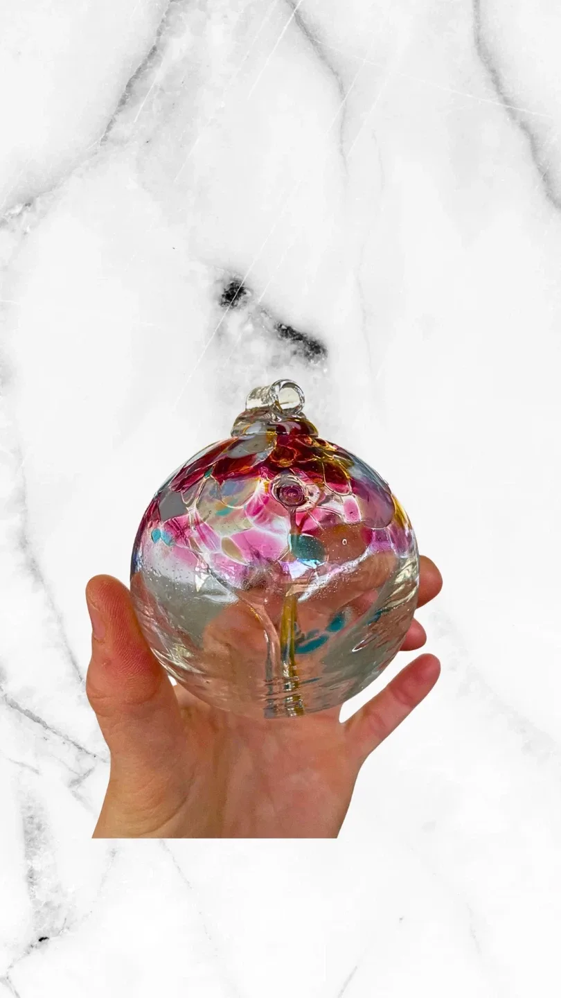 Kitras Art Glass Handmade Blown Glass Ornament - BRAND NEW