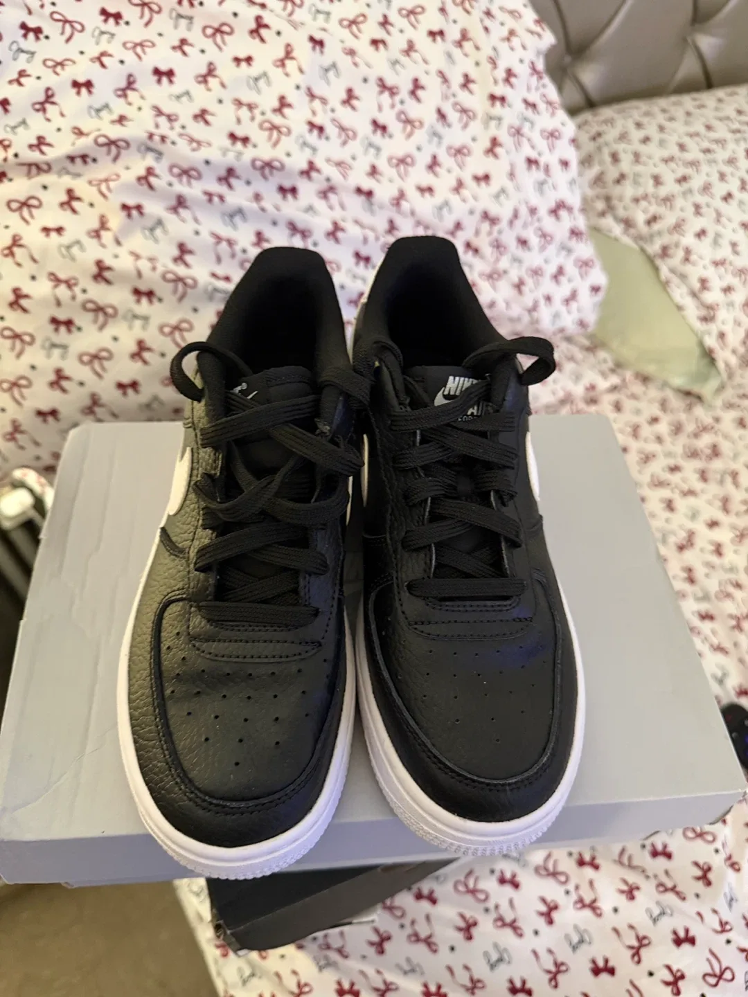 Nike Air Force 1 Sneakers - Black & White