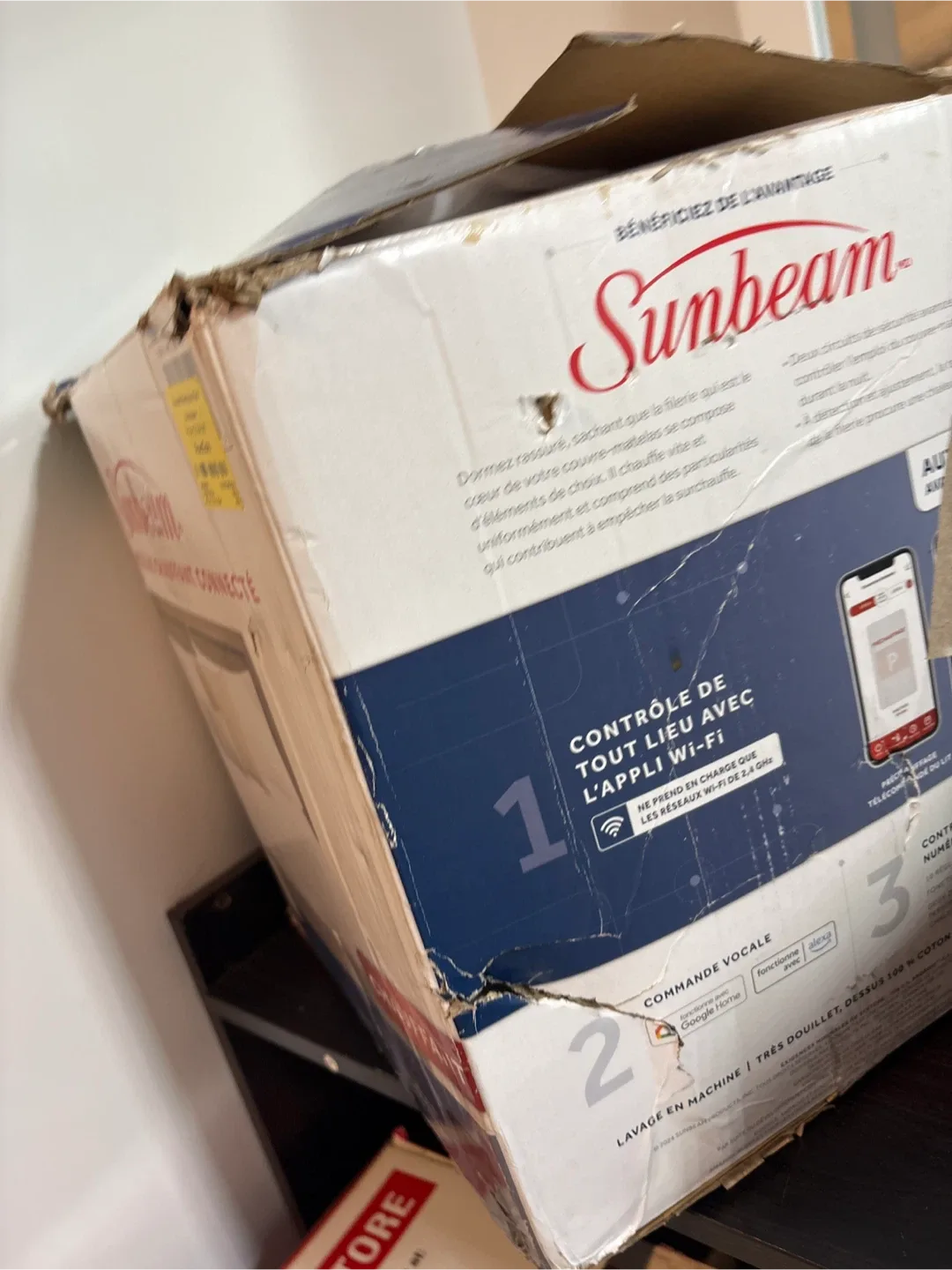 Sunbeam Heated Mattress Pad image indicator(2)