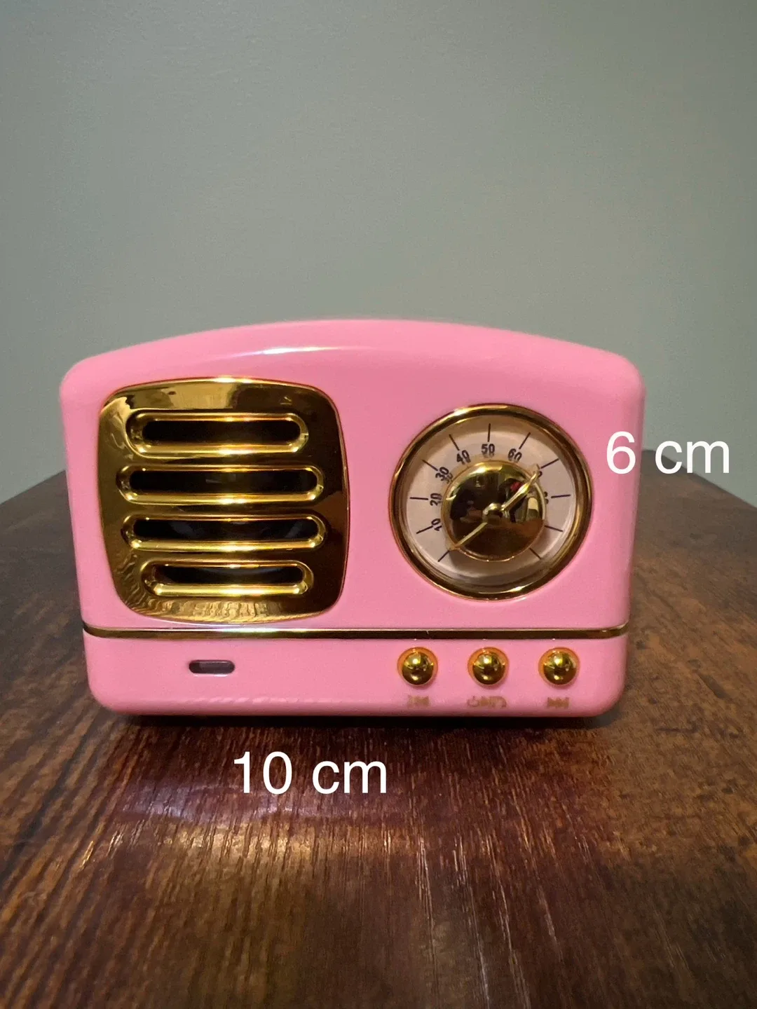 Pink Retro Bluetooth Speaker HM11
