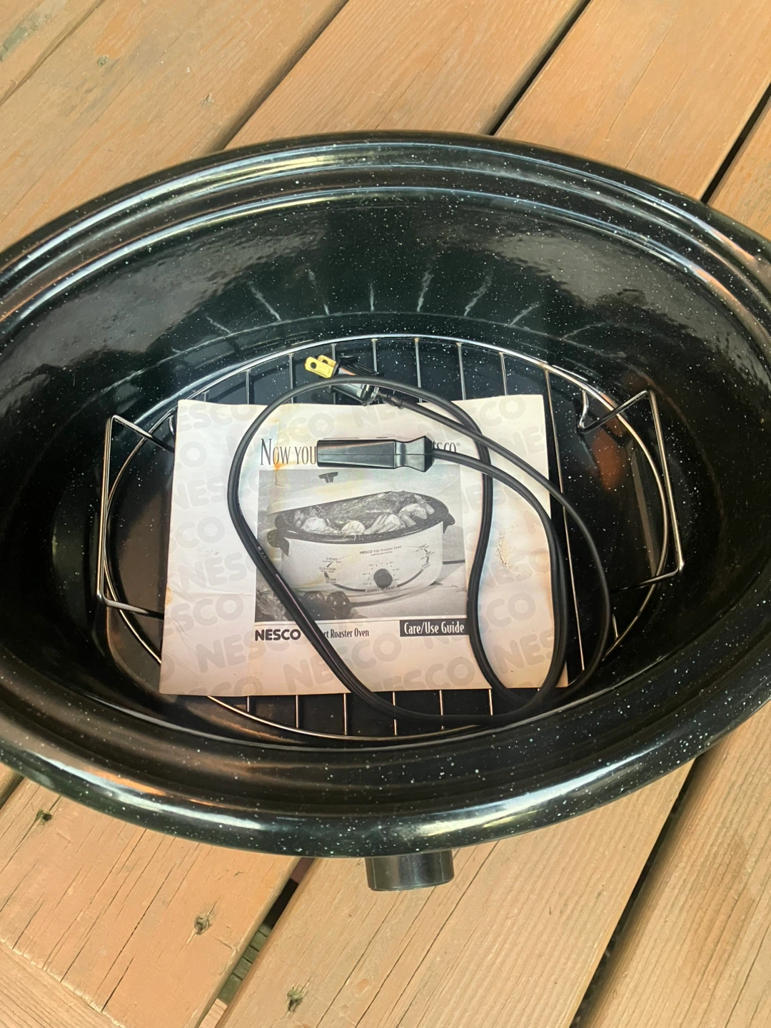 Vintage Nesco 6 Quart Roaster Oven - Excellent Working Condition - photo 4