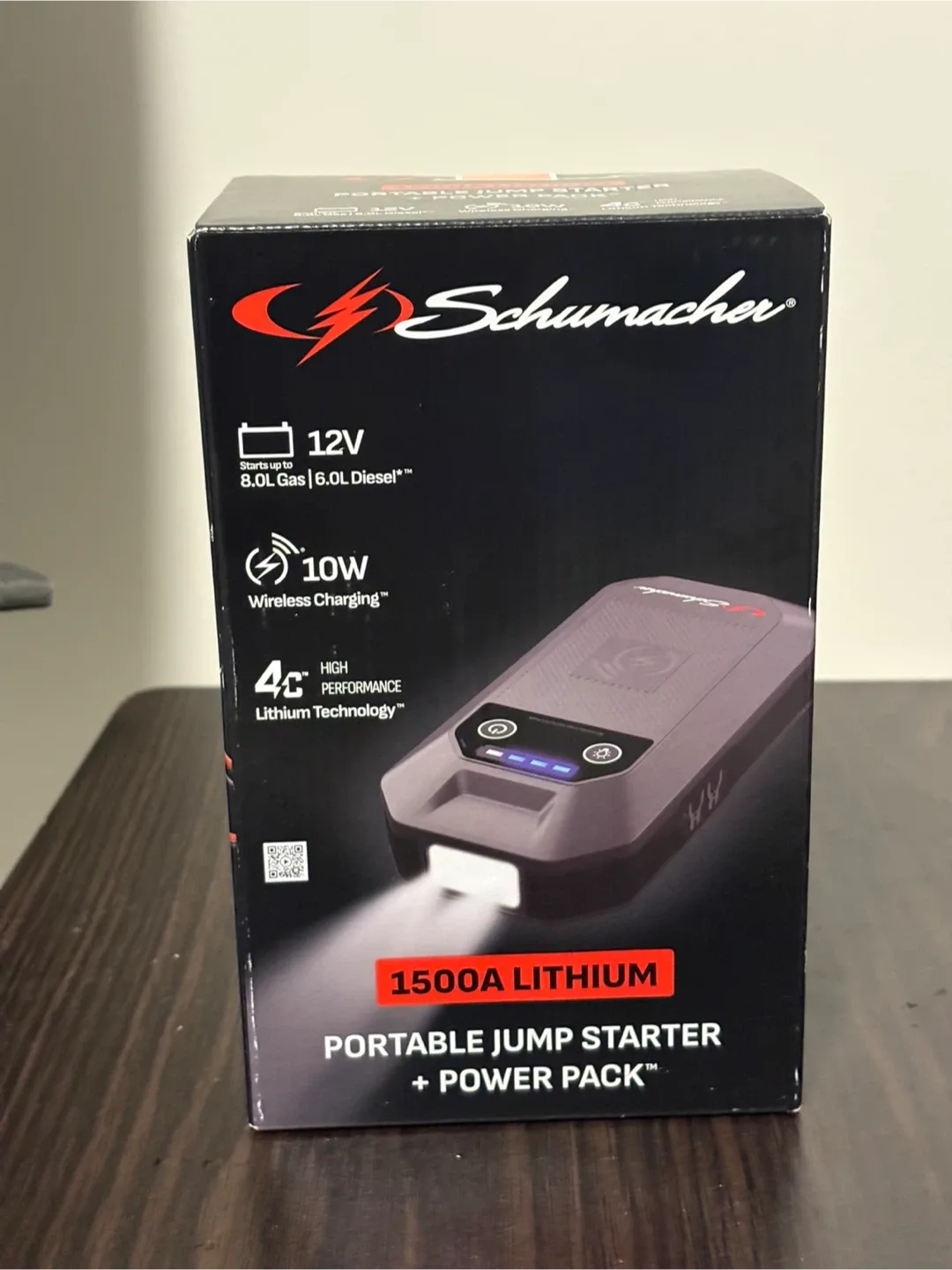 Schumacher 1500A Lithium Portable Jump Starter