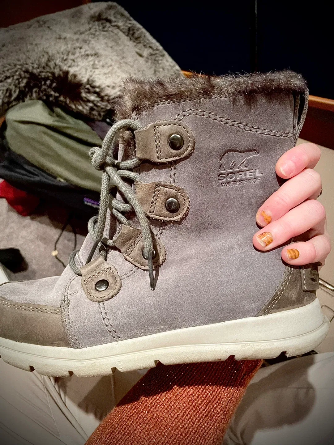 Sorel Waterproof Winter Boots - Grey