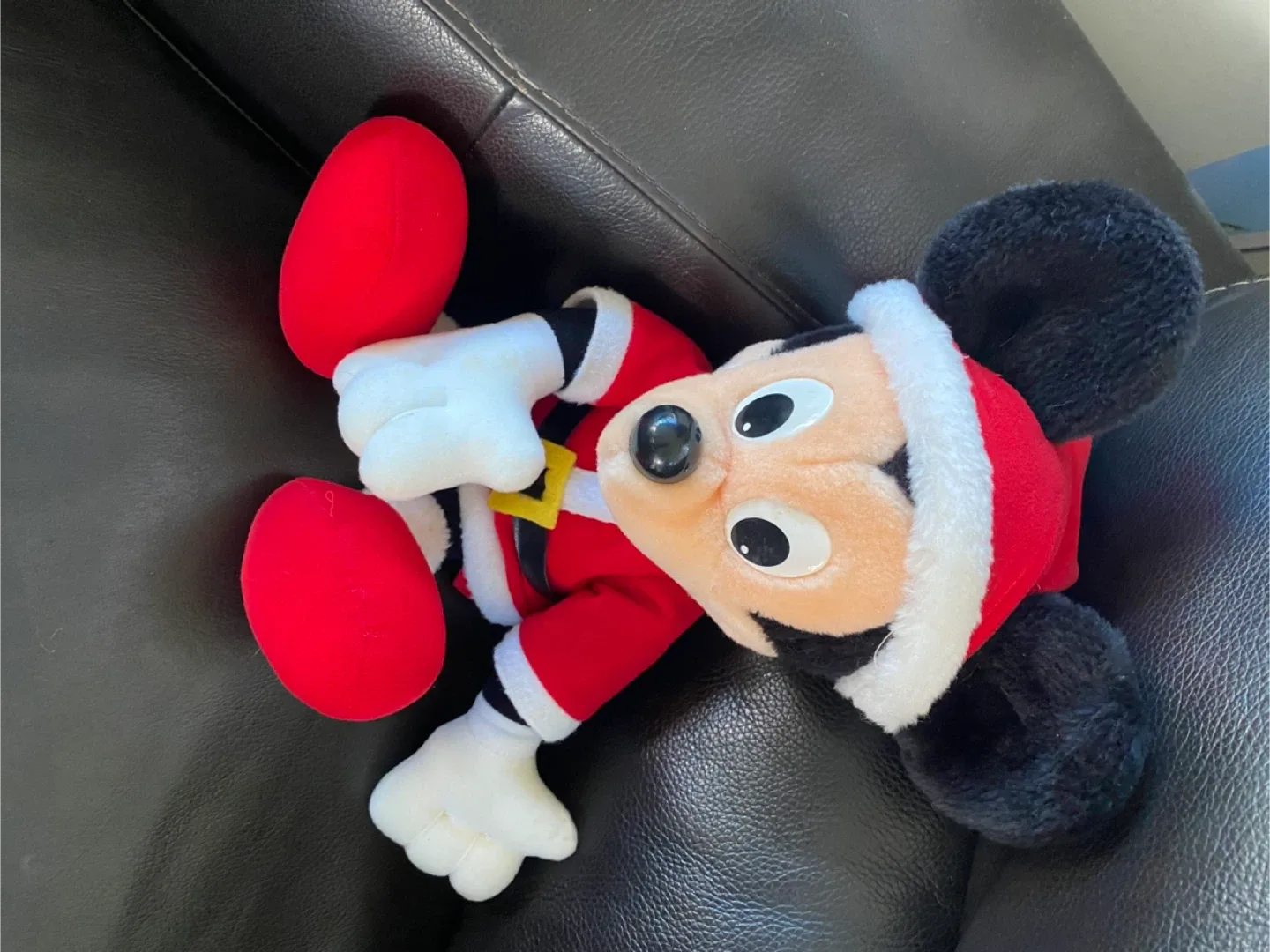 Playskool Mickey Mouse Santa Plush