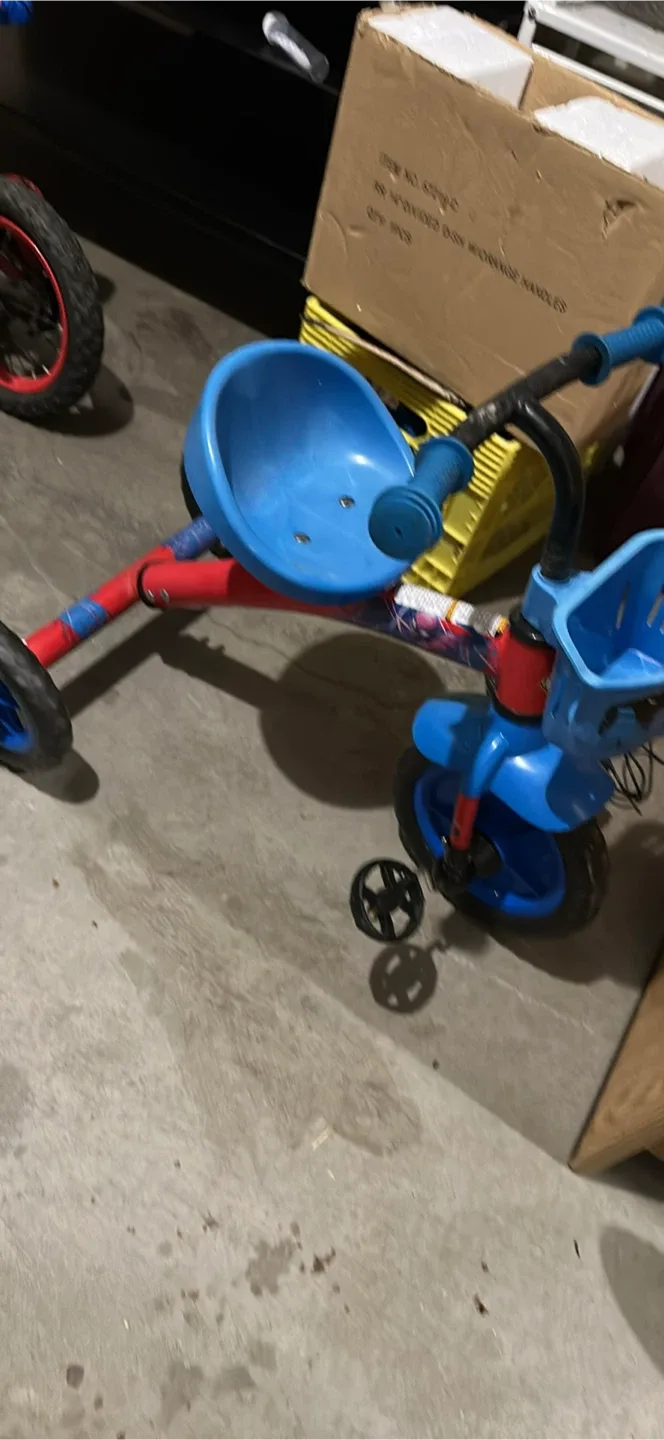 Kids Blue and Red Tricycle