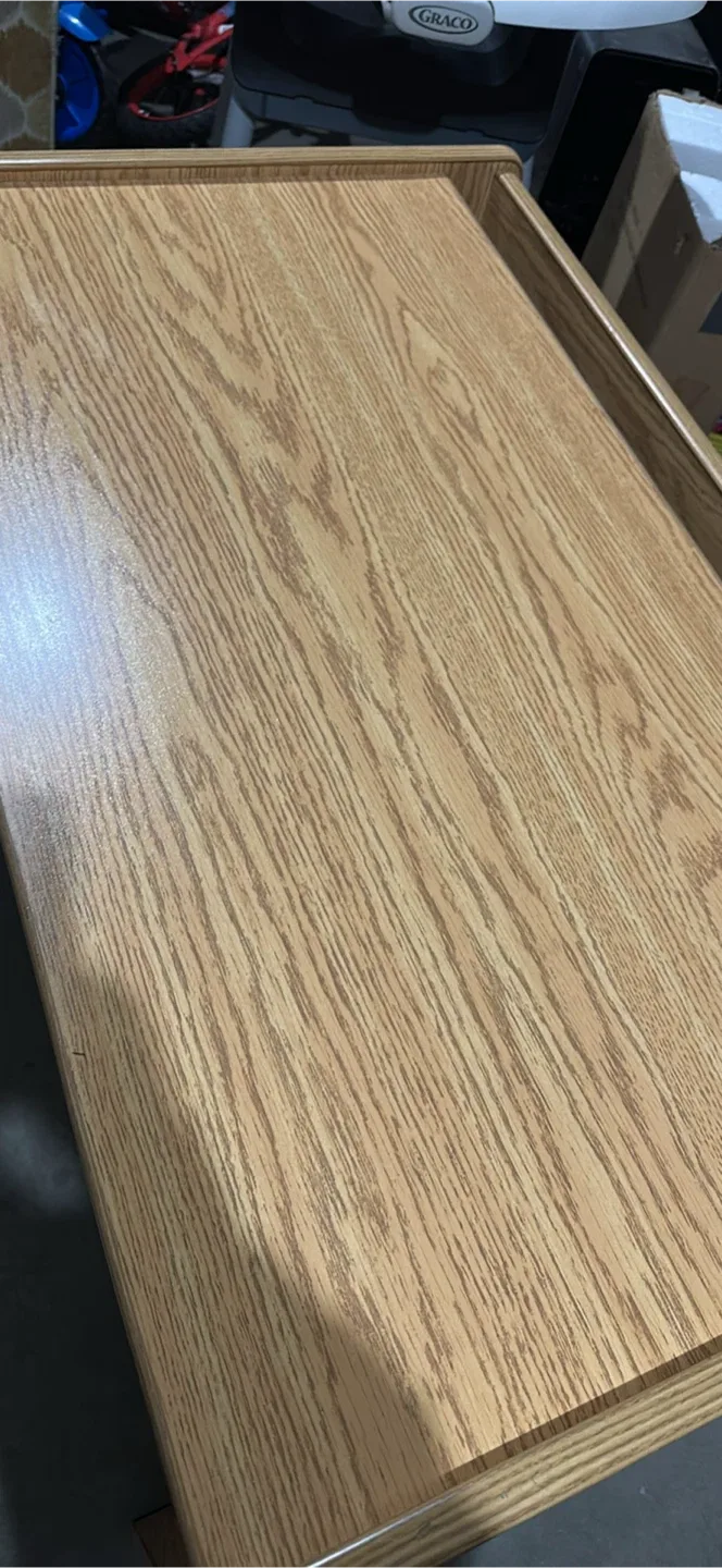 Wooden Desk with Shelves image indicator(4)