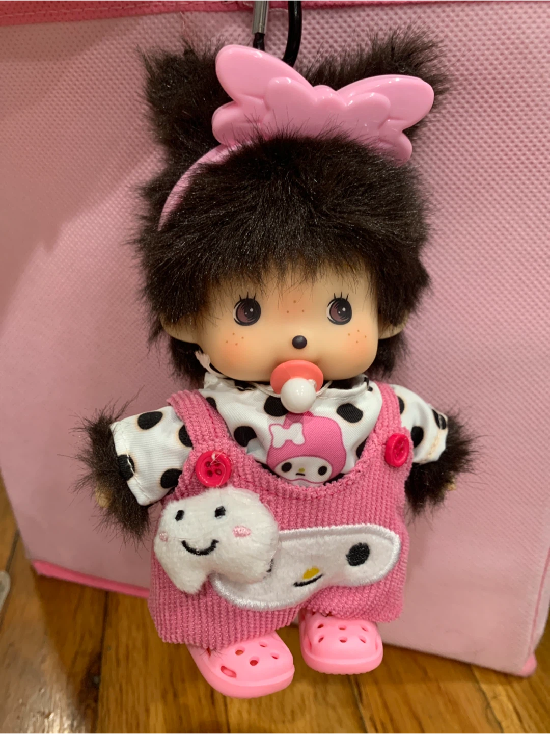 Monchhichi Doll Pink Outfit My Melody - photo 2