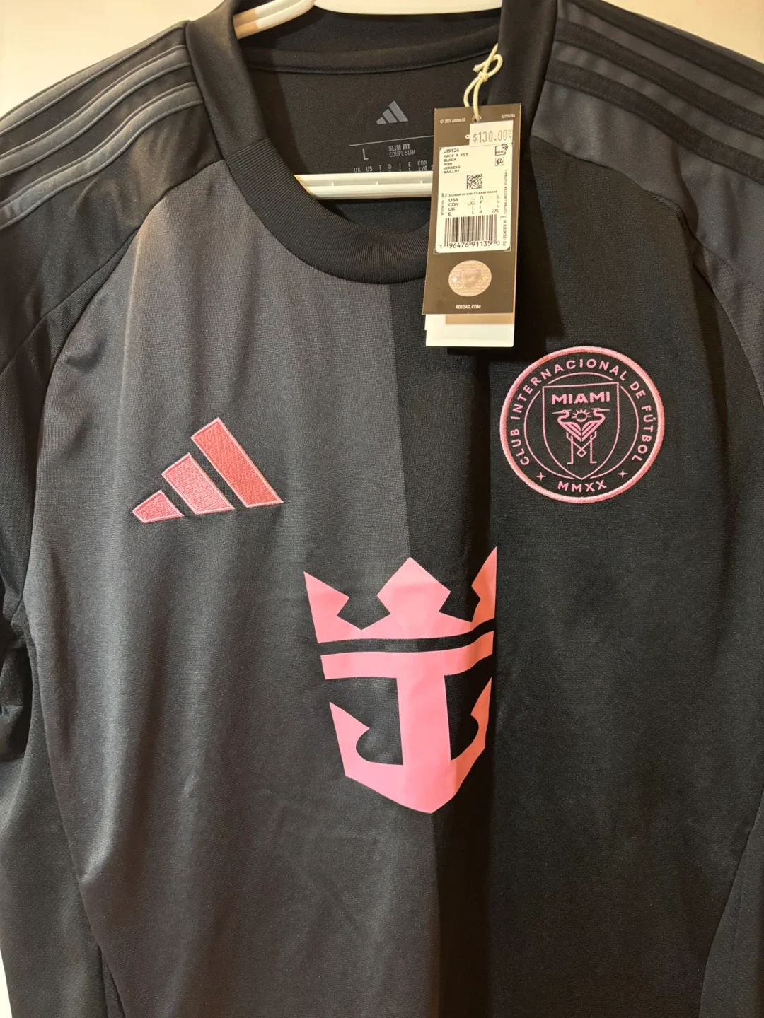 Adidas Inter Miami CF Jersey - Size L - New