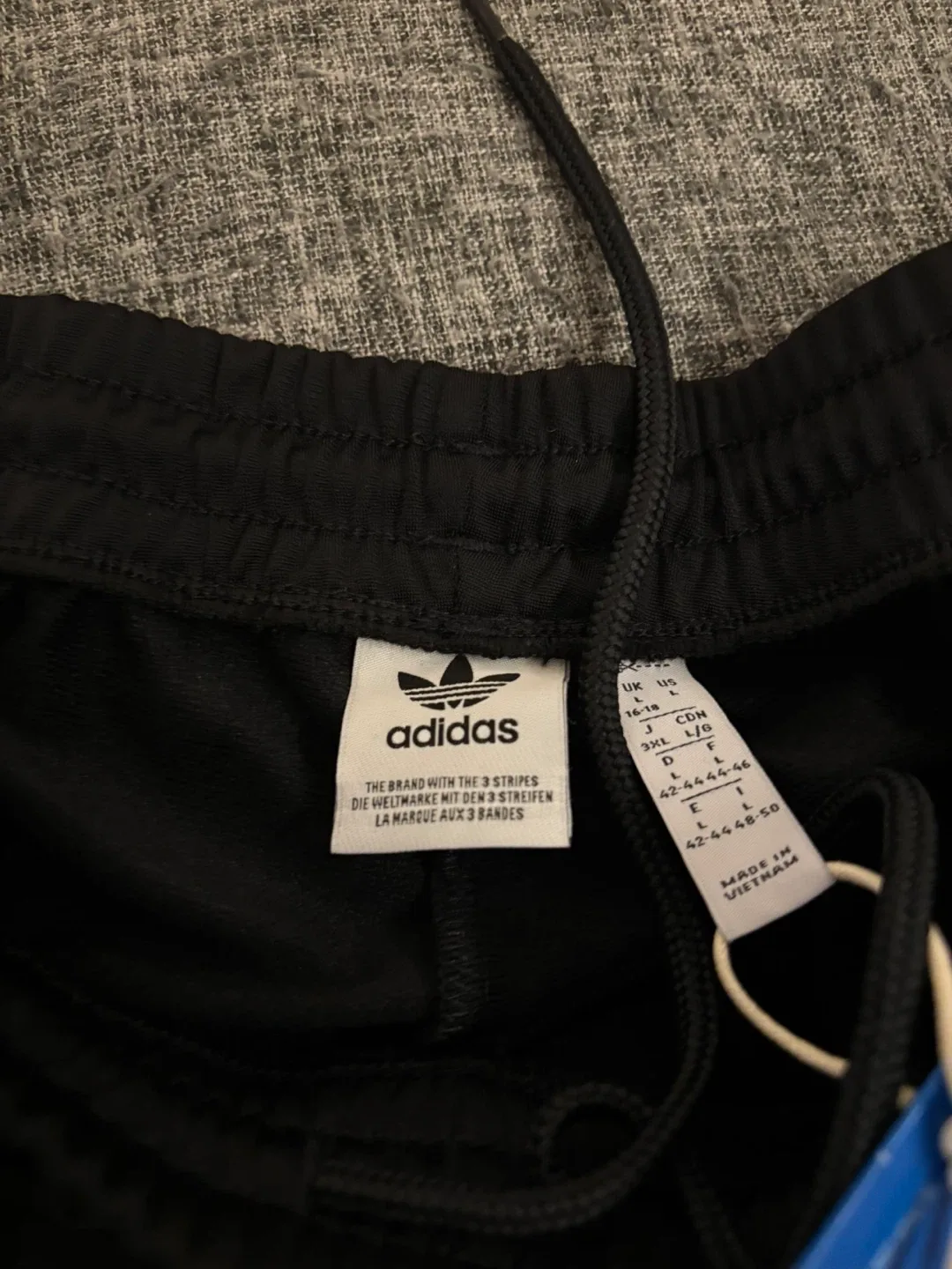 New Adidas Adibreak Track Pants Black image indicator(4)