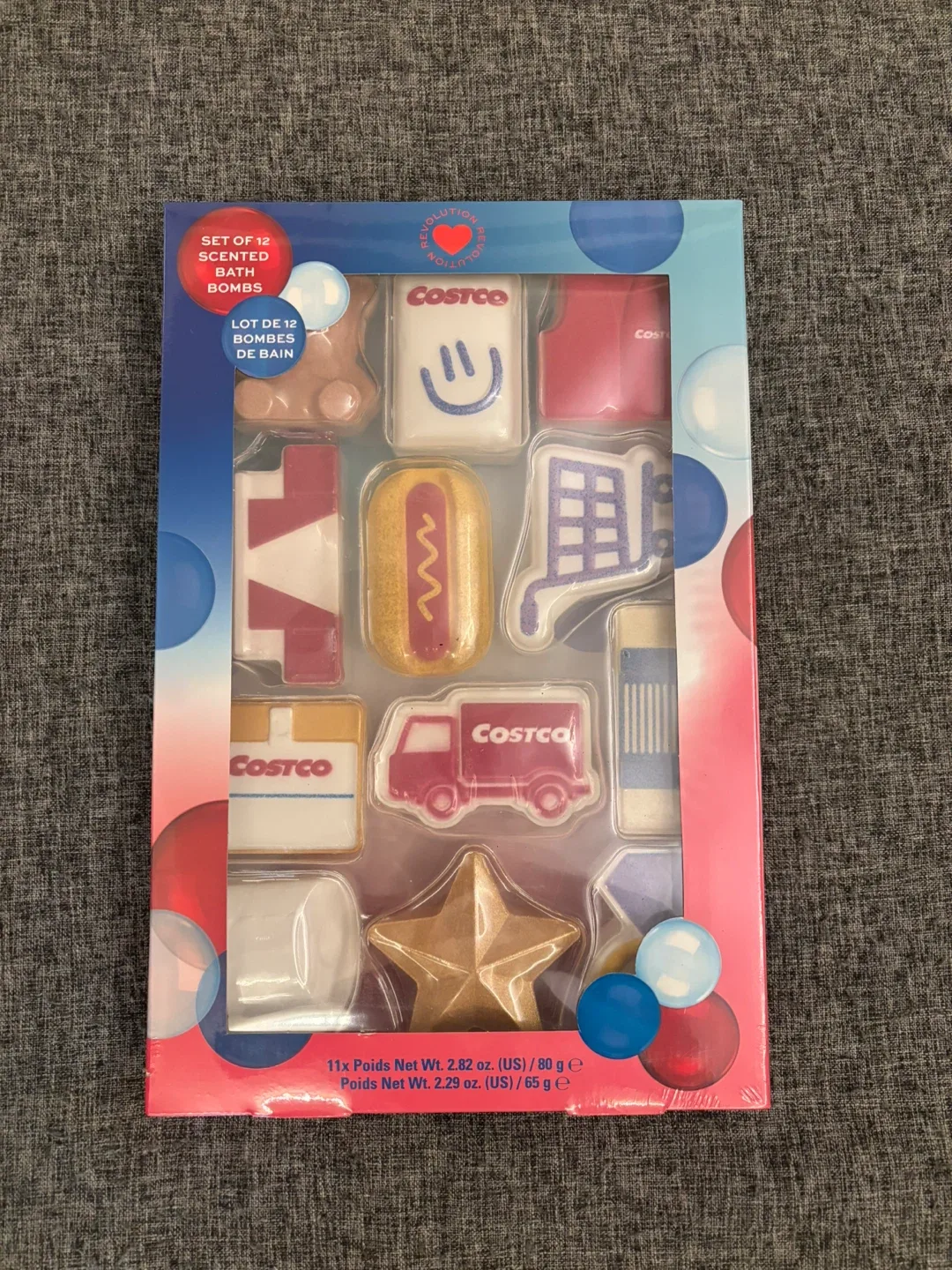 I Heart Revolution Costco Bath Bombs, Set of 12