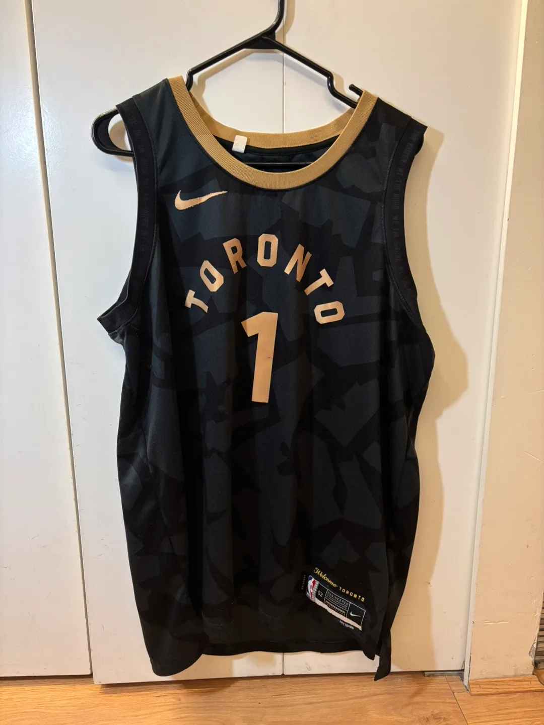 Nike Toronto Raptors City Edition Jersey XL