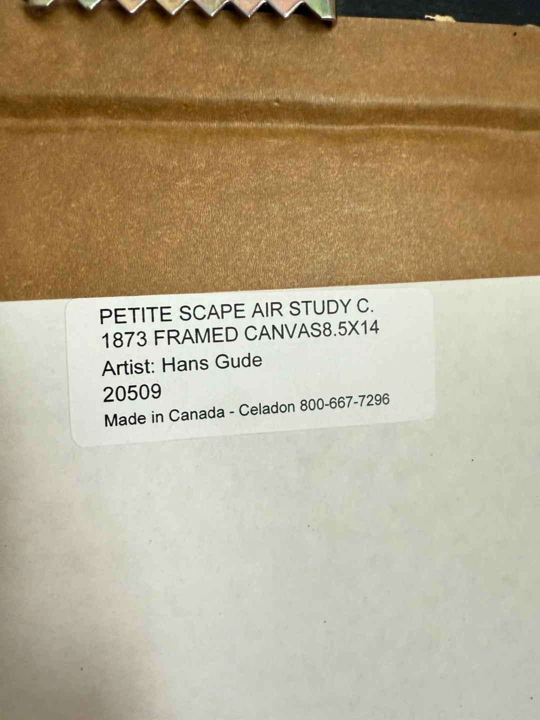 Vintage original painting - Hans Gude, c.1873) - photo 5