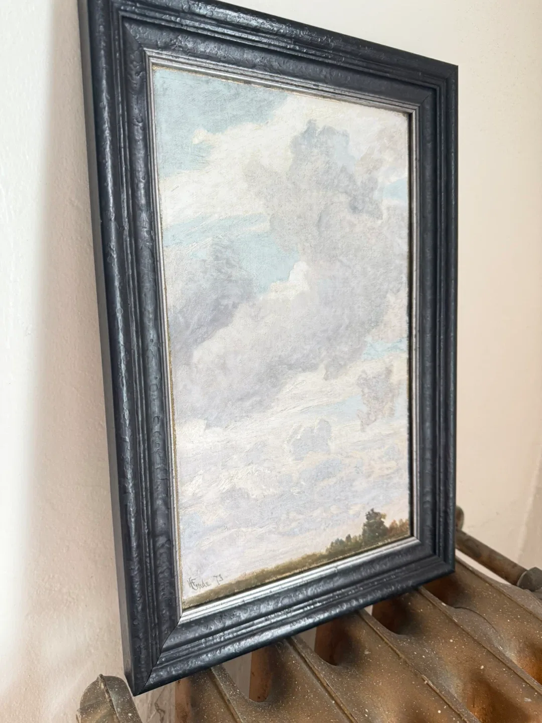 Vintage original painting - Hans Gude, c.1873) image indicator(2)