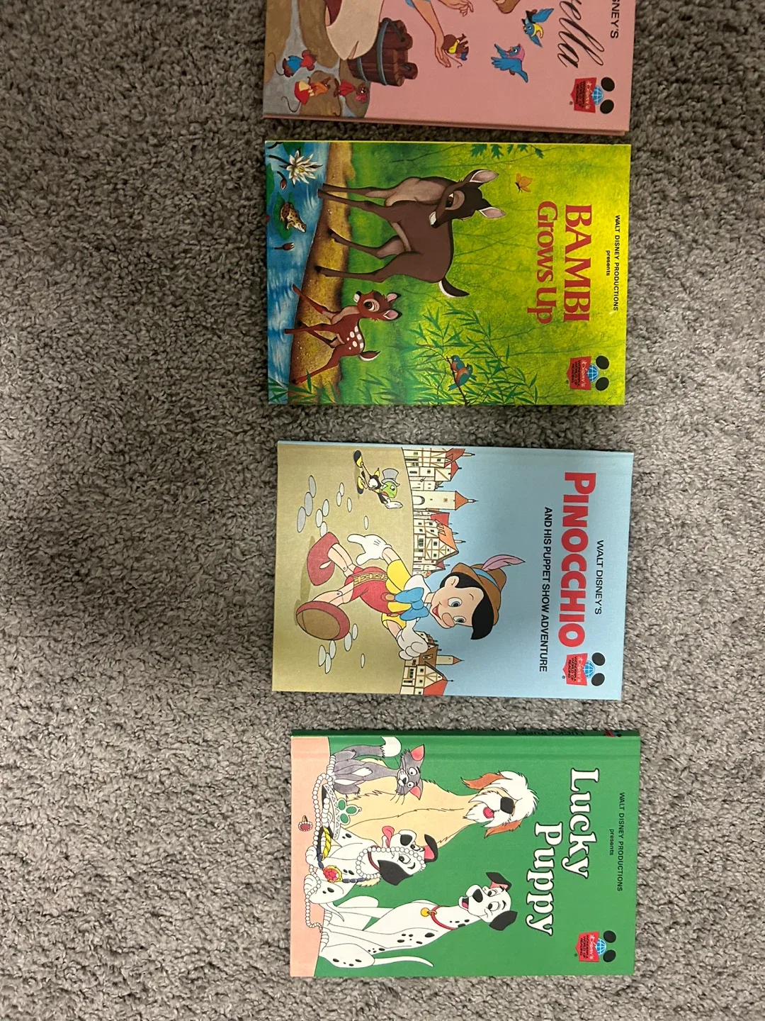 Walt Disney Productions Children's Book set image indicator(2)