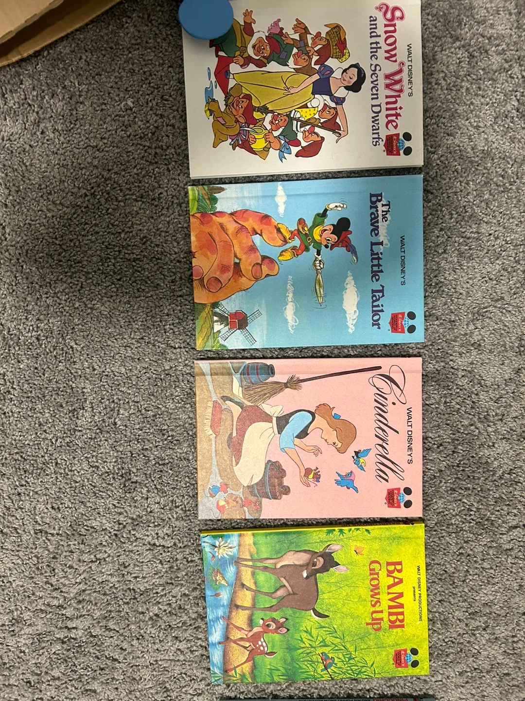 Walt Disney Productions Children's Book set