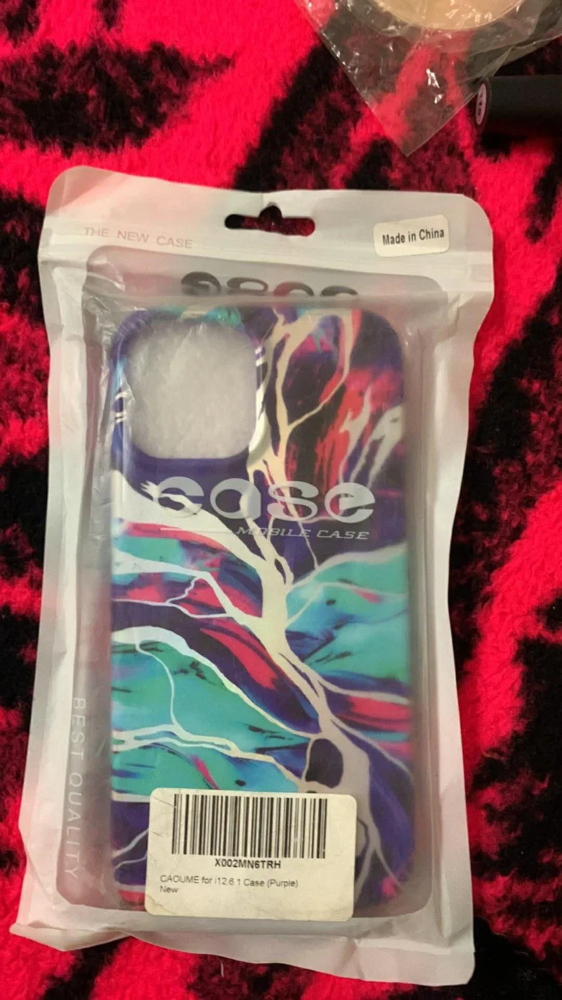 New CAOUME iPhone 12/12.6.1 Case (Purple)