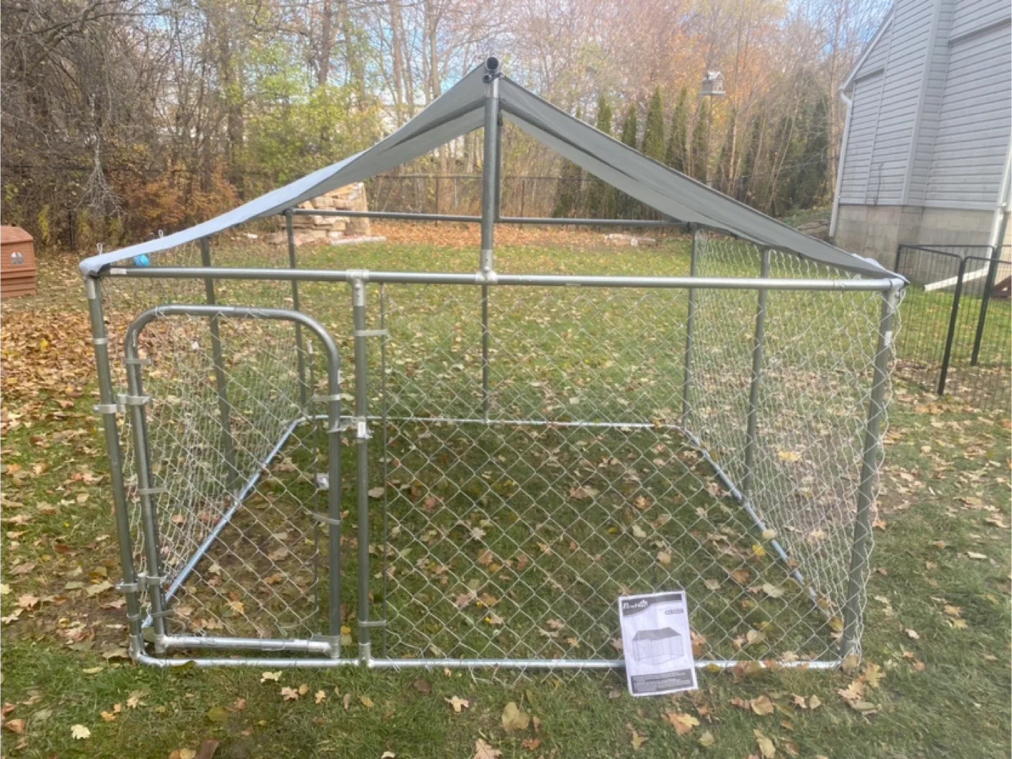 Dog Kennel with Cover image indicator(3)