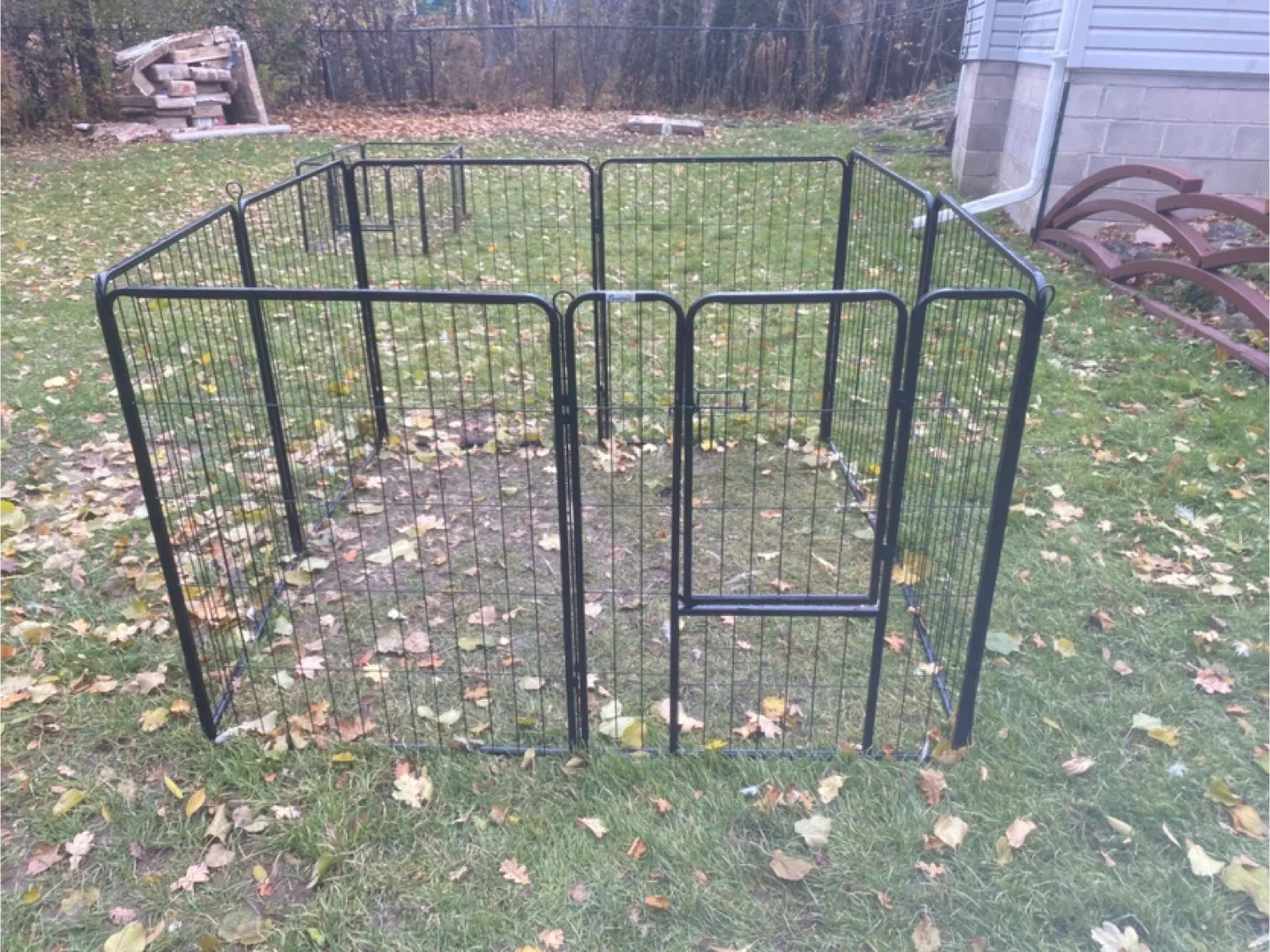 Metal Pet Playpen - Indoor/Outdoor image indicator(2)